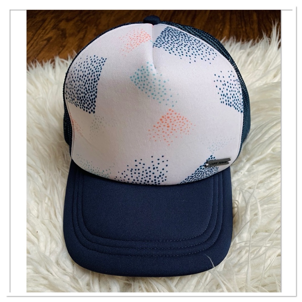 NWT Carve Designs Beach Trucker Teigen Hat One Size